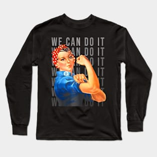 We Can Do It 2021 International Womens Day Strong Women Long Sleeve T-Shirt